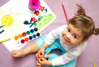 child-painting